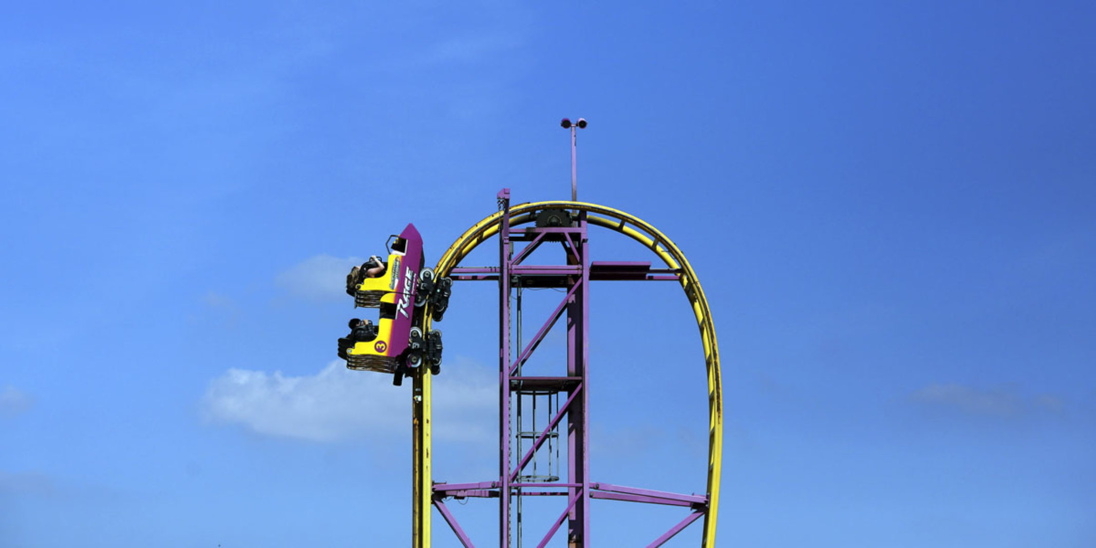 roller coaster in the sky